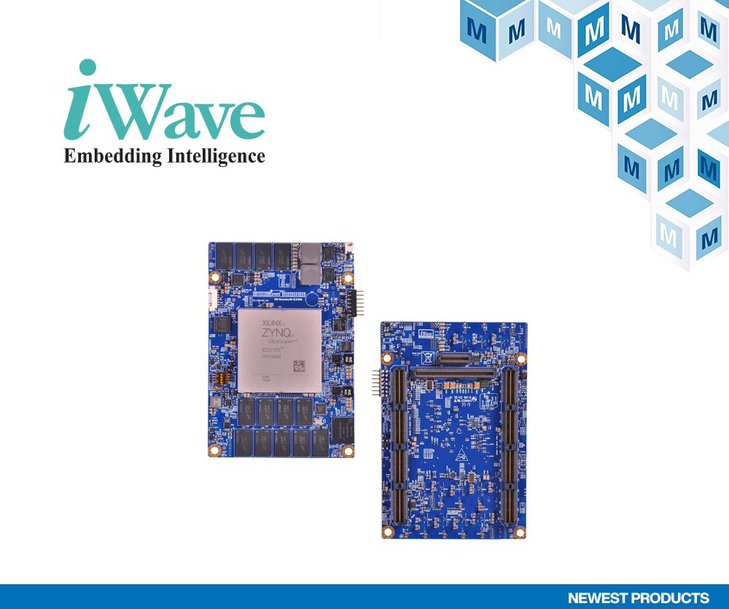 Weltweites Distributionsabkommen zwischen Mouser Electronics und iWave Systems